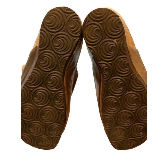 euroWellness Balance Leather Metallic Sandals 8.5 - Picture 4 of 7